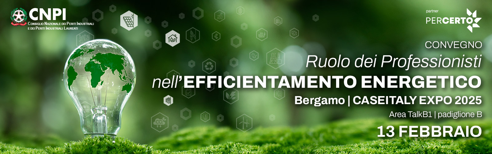 CASEITALY EXPO Bergamo 2025 - Ruolo dei Professionisti nell’Efficientamento energetico