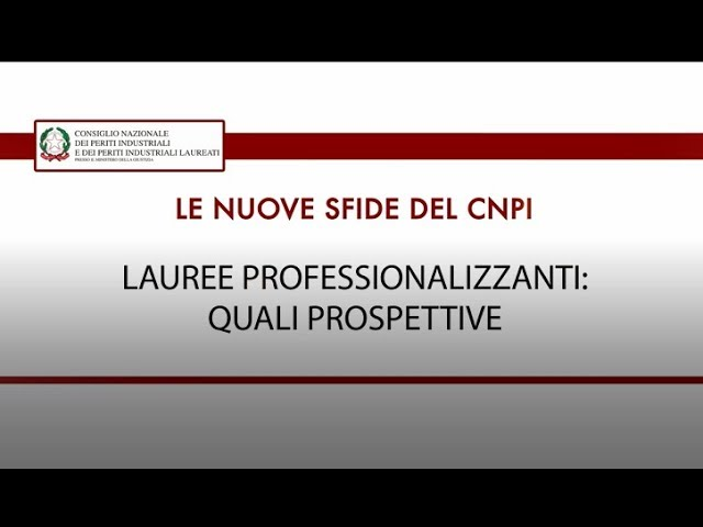Lauree professionalizzanti: quali prospettive