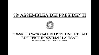 78^ Assemblea dei Presidenti Roma, 24 giugno 2022