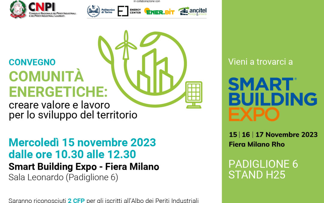 I Periti Industriali a Smart building Expo