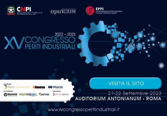 Dal 21 al 22 settembre al via la tappa conclusiva del XV Congresso nazionale dei Periti Industriali