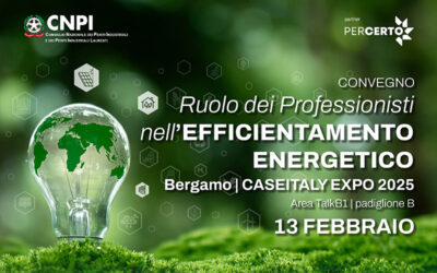 Convegno “Ruolo dei Professionisti nell’Efficientamento energetico”