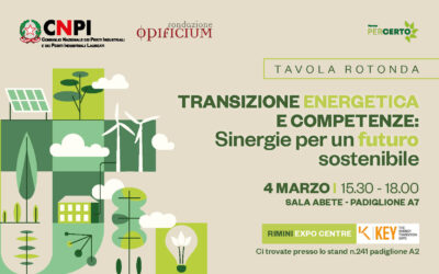 Tavola rotonda “Transizione energetica e competenze: Sinergie per un futuro sostenibile”