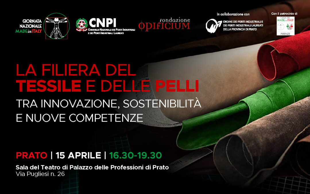 La filiera del tessile e delle pelli tra innovazione, sostenibilità e nuove competenze